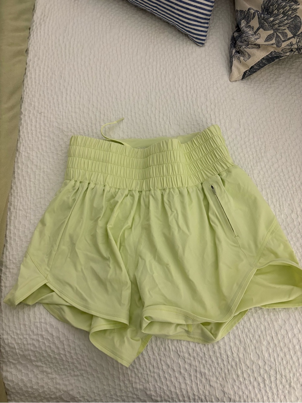 Outdoor Voices Lime Athletic Shorts